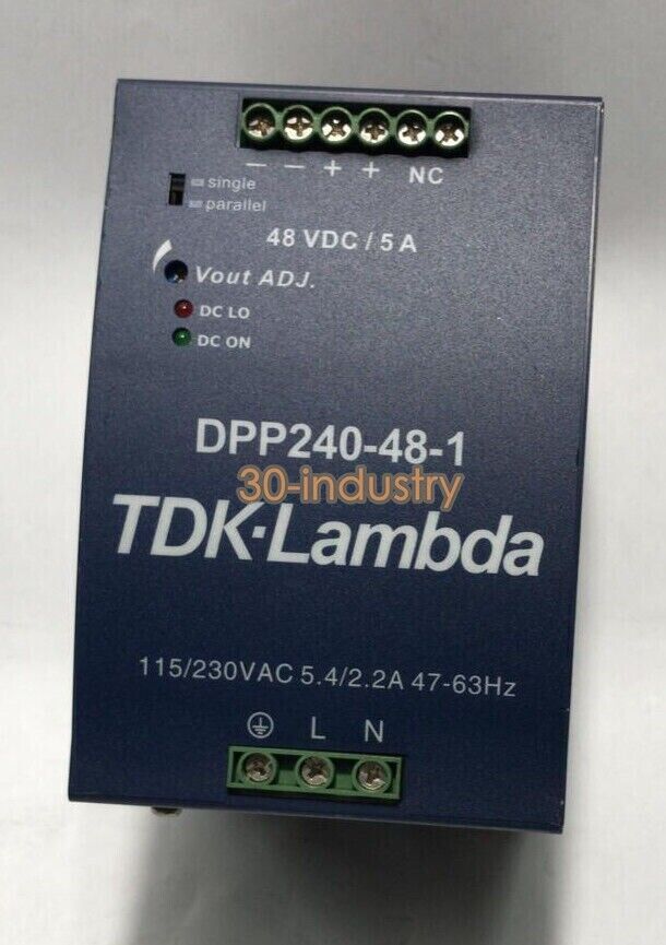 TDK-Lambda DPP240-48-1 Power Supply - 115/230VAC Input, 240W - TDK-LAMBDA
