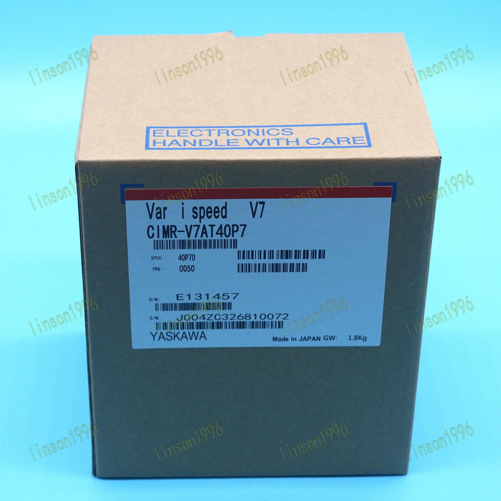 Yaskawa Inverter Model CIMR-V7AT40P7 In Box SHIPP - YASKAWA