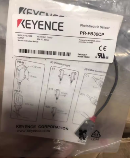 KEYENCE PR-FB30CP Photoelectric Sensor Switch - KEYENCE