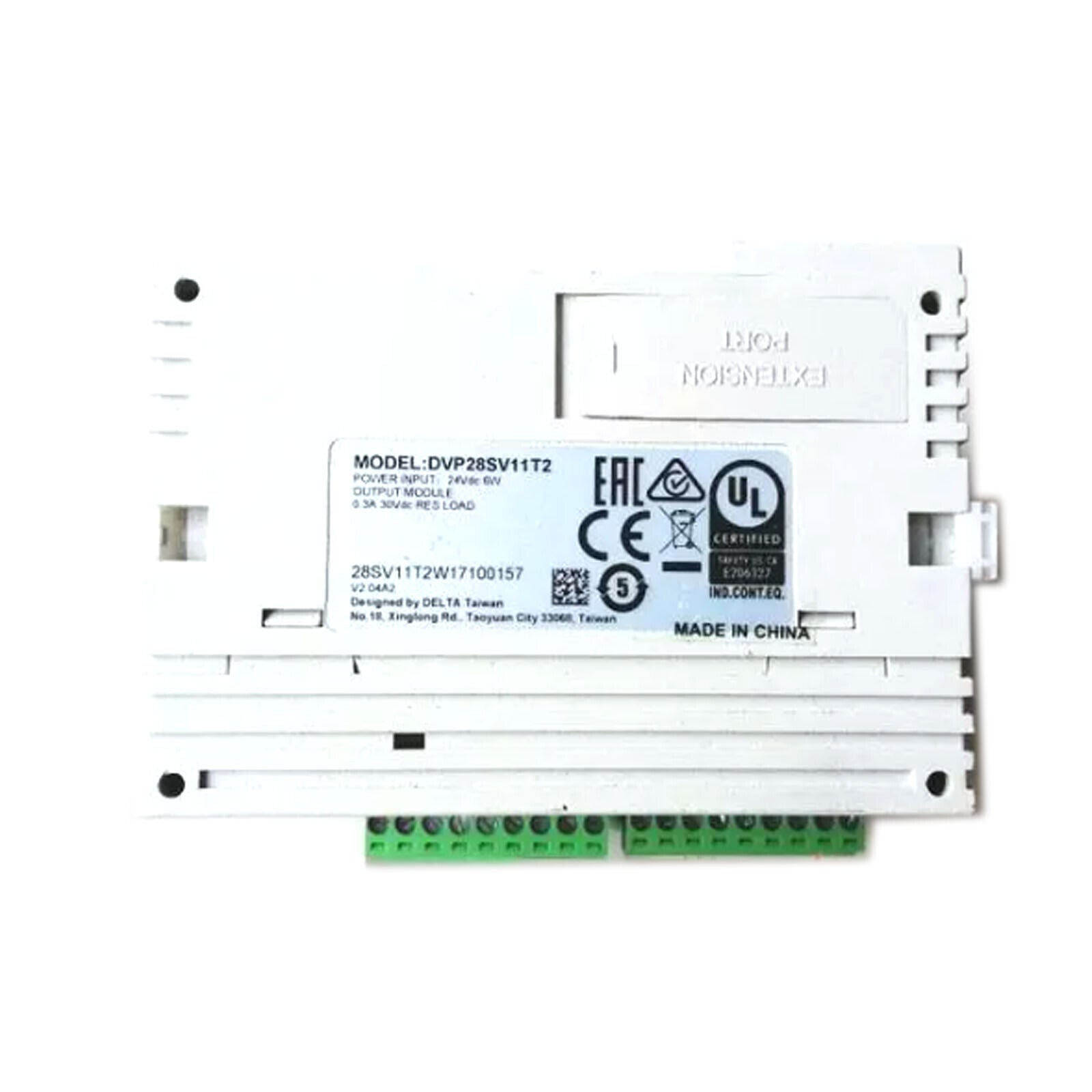 used & Tested DELTA DVP28SV11T PLC Module - DELTA CONTROLS