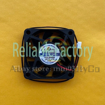JAMICON KF0615H2SR-R 6015 DC24V 3.7W 6CM 2-Wire Cooling Fan