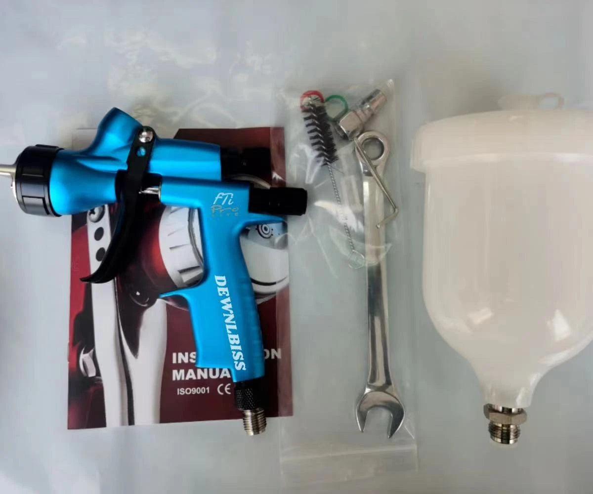 Paint 600ml Neptune Blue 110B 1.3mm Nozzle Spray Gun Cars for Devilbiss