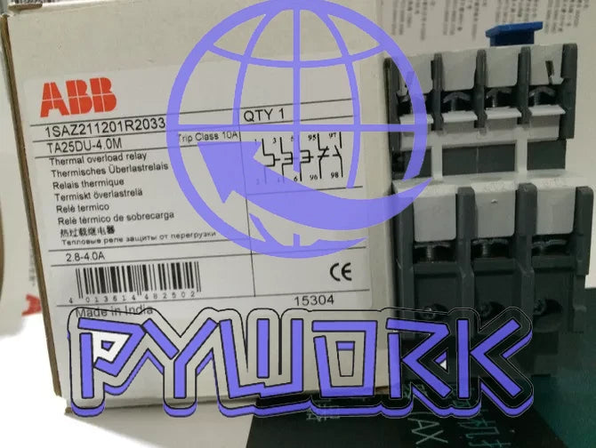 1Pcs ABB TA25DU-4.0M Thermal Overload Relay Fast delivery