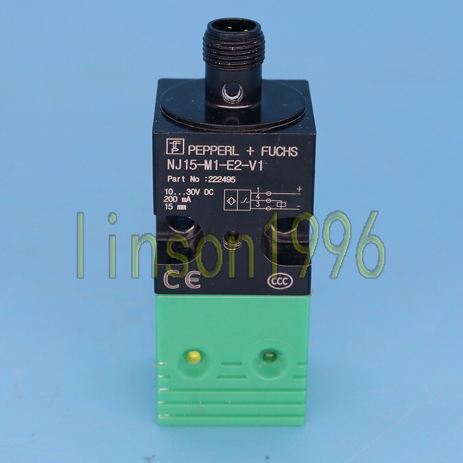 New ONE Pepperl+Fuchs P+F NJ15-M1-E2-V1 Inductiver Sensor - High-Performance Industrial Monitoring Solution - PEPPERL+FUCHS