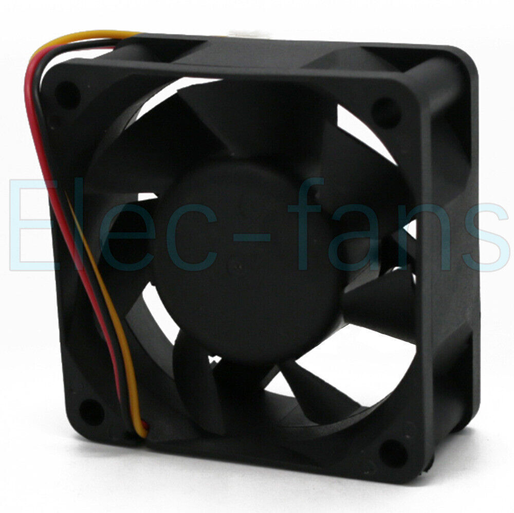 MELCO MMF-06D24ES DC 24V 0.10A 60x60x25mm 3Pin Cooling Fan - MELCO