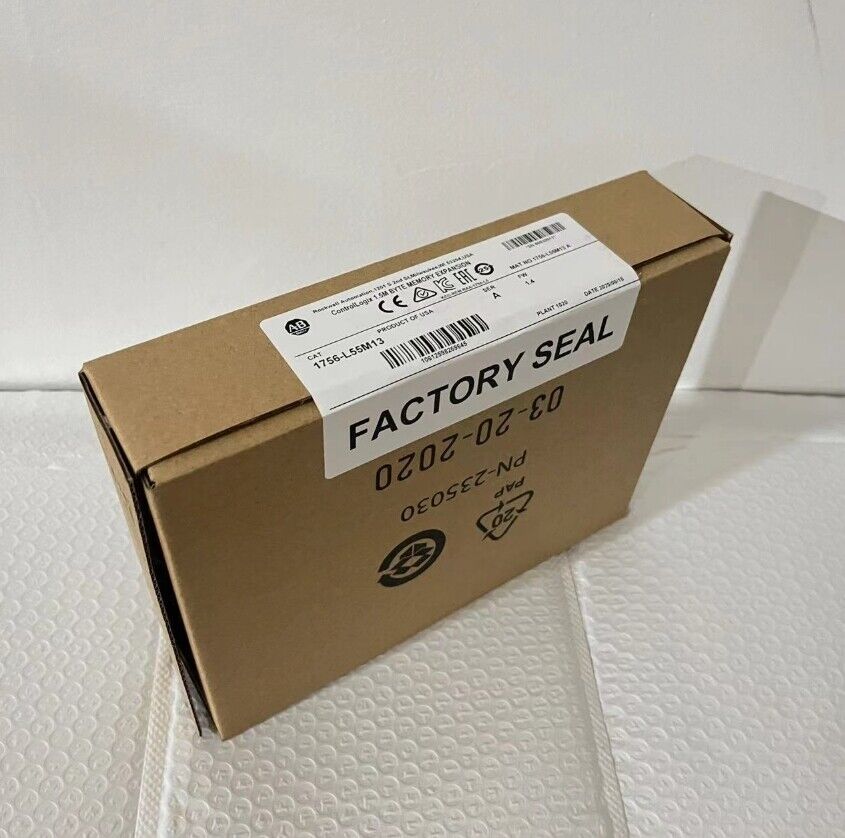 New Factory Sealed 1756-L55M13 Processor Unit Memory Expansion - NEW FACTORY SEALED