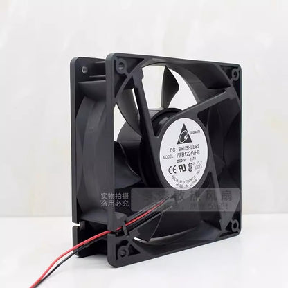 Delta AFB1224VHE 12038 DC24V 0.57A 12CM 2-Wire Mute Cooling Fan