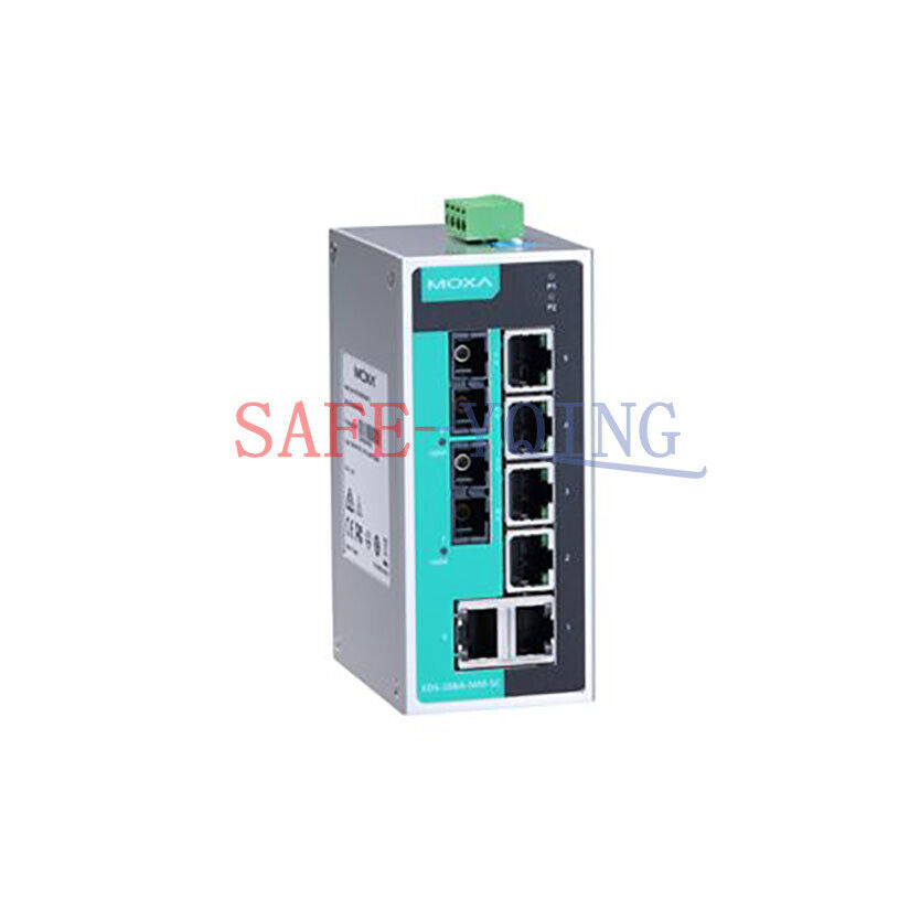 new 1x  MOXA EDS-208A-SS-SC Ethernet switch