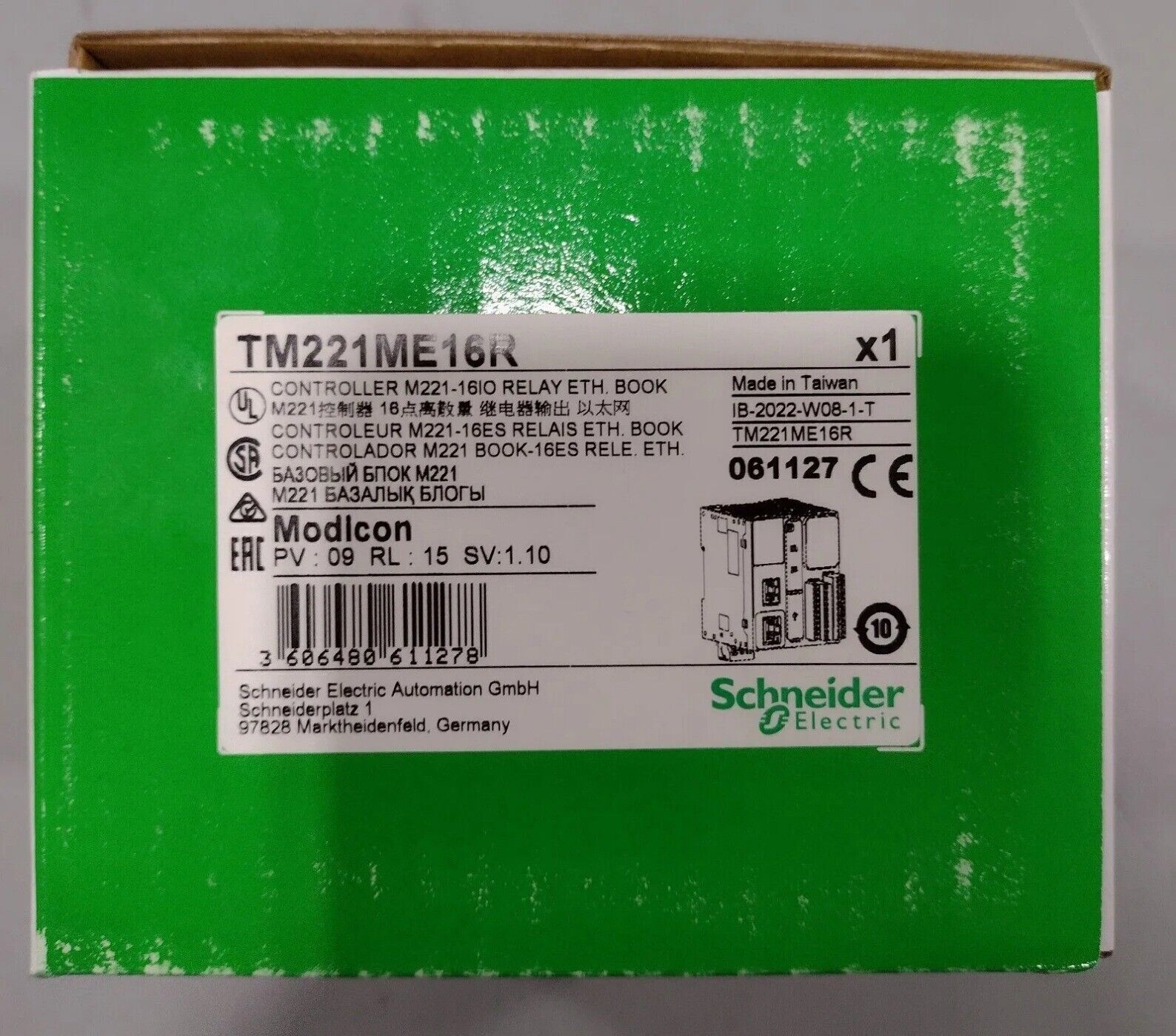 new Snd TM221ME16R PLC Module in box TM221ME16R Fast 1PCS - SND