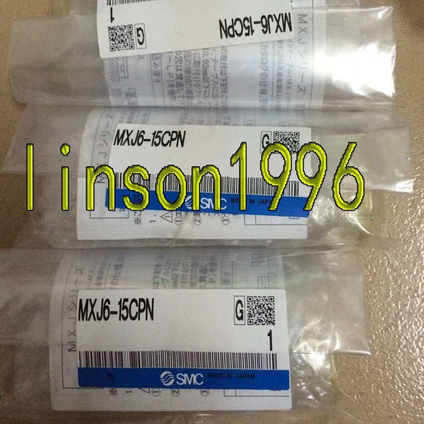 New SMC Precision Slide Cylinder MXJ6-15CPN - SMC