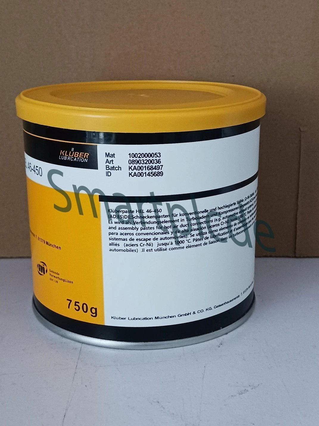 KLUBER Lubrication Kluberpaste HEL 46-450 750g HEL46-450 free ship