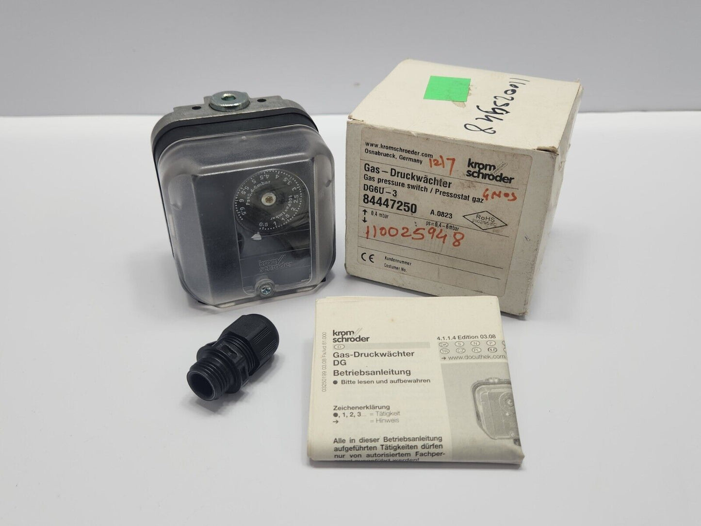 new KROMSCHRODER DG6U-3 PRESSURE SWITCH 84447250 - KROMSCHO DER