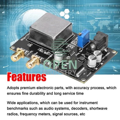 1PCS 10MHz Frequency Standard Module Adjustable Oscillator Module OCXO