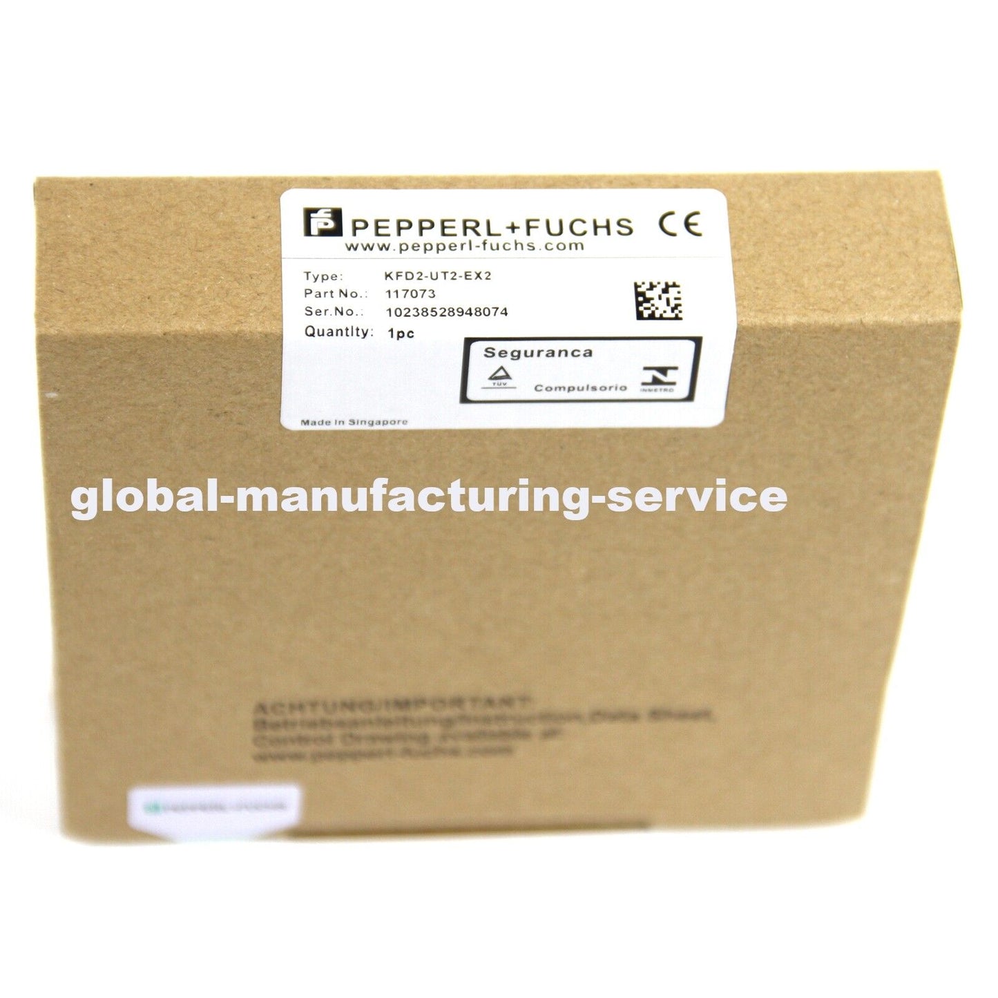 1 Piece Pepperl+Fuchs KFD2-UT2-Ex2 Safety Barrier, Industrial grade safety guard, Non-slip, Anti-slip design, Ex2 rated for durability, SafetyRail, laboratory equipment protection - PEPPERL+FUCHS