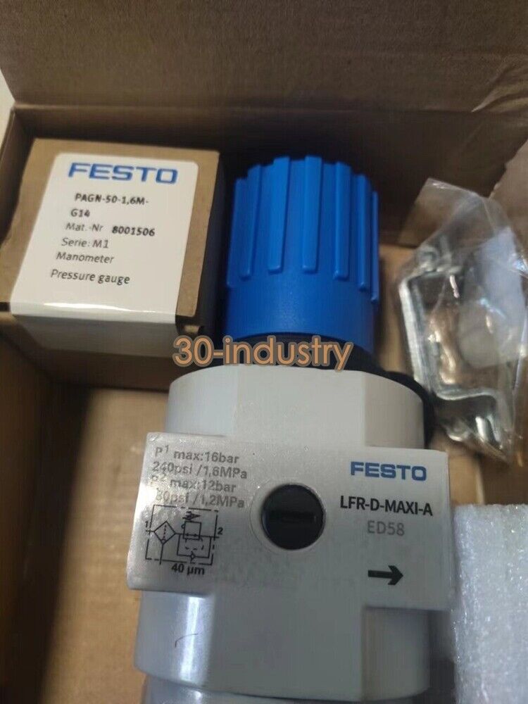 FESTO LFR-D-MAXI-A 546438 Basic Pressure Reducing Valve - FESTO