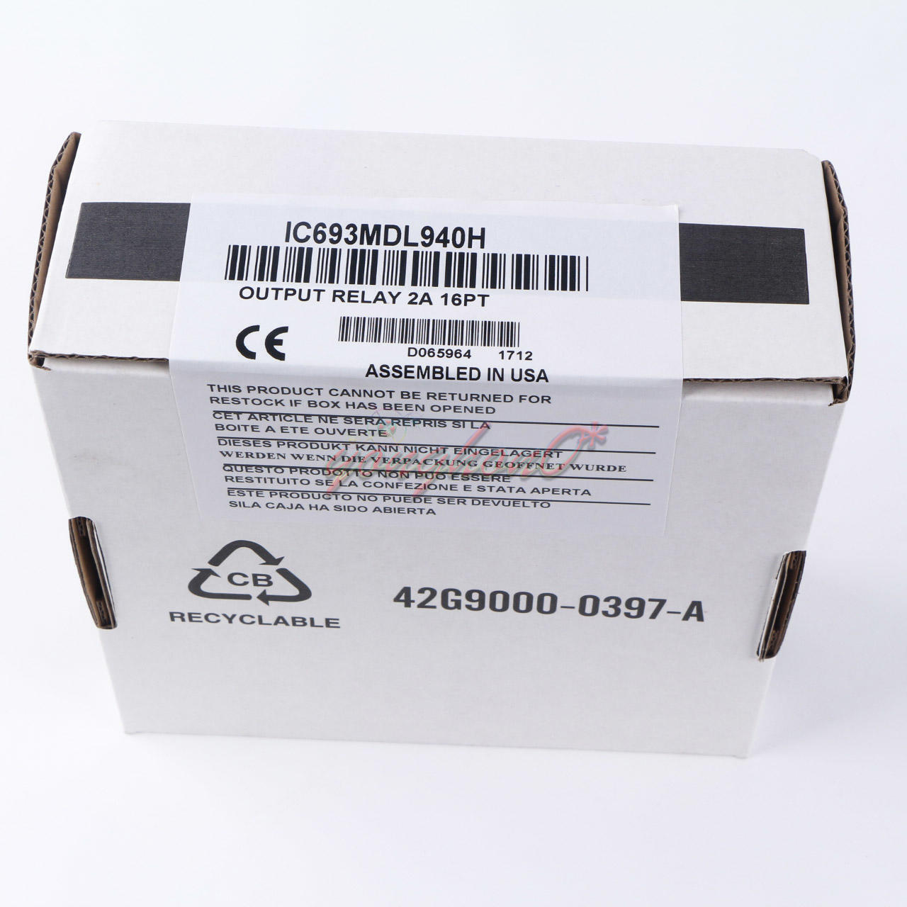 GE FANUC IC693MDL940H Output Relay 2A 16 Point - GE FANUC
