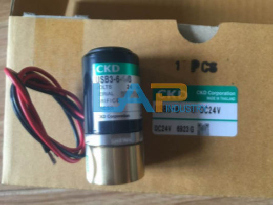 1PCS New CKD USB3-6-3-B-DC24V USB Solenoid Valve - CKD AUTOMATION
