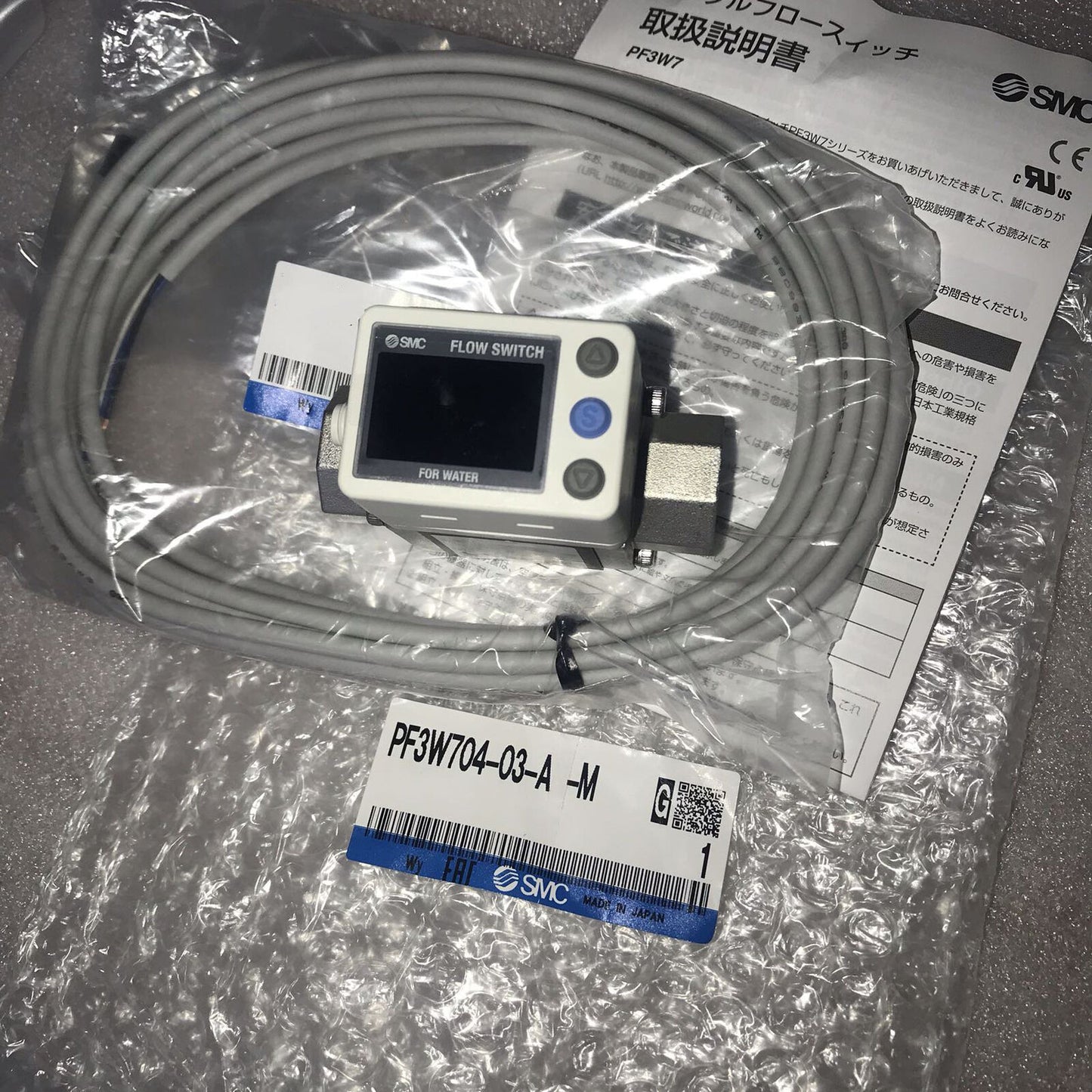 new ONE SMC Digital flow switch PF3W704-03-A-M - SMC