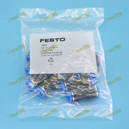 FESTO 10PCS Push-In Connector ONE YEAR - FESTO