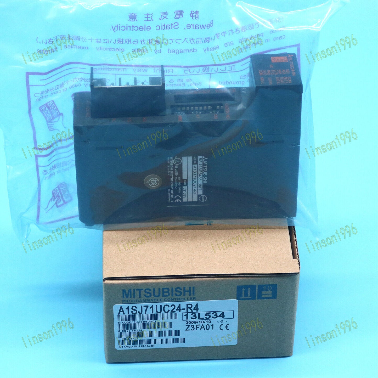 Mitsubishi A1SJ71UC24-R4 PLC module in box - MITSUBISHI