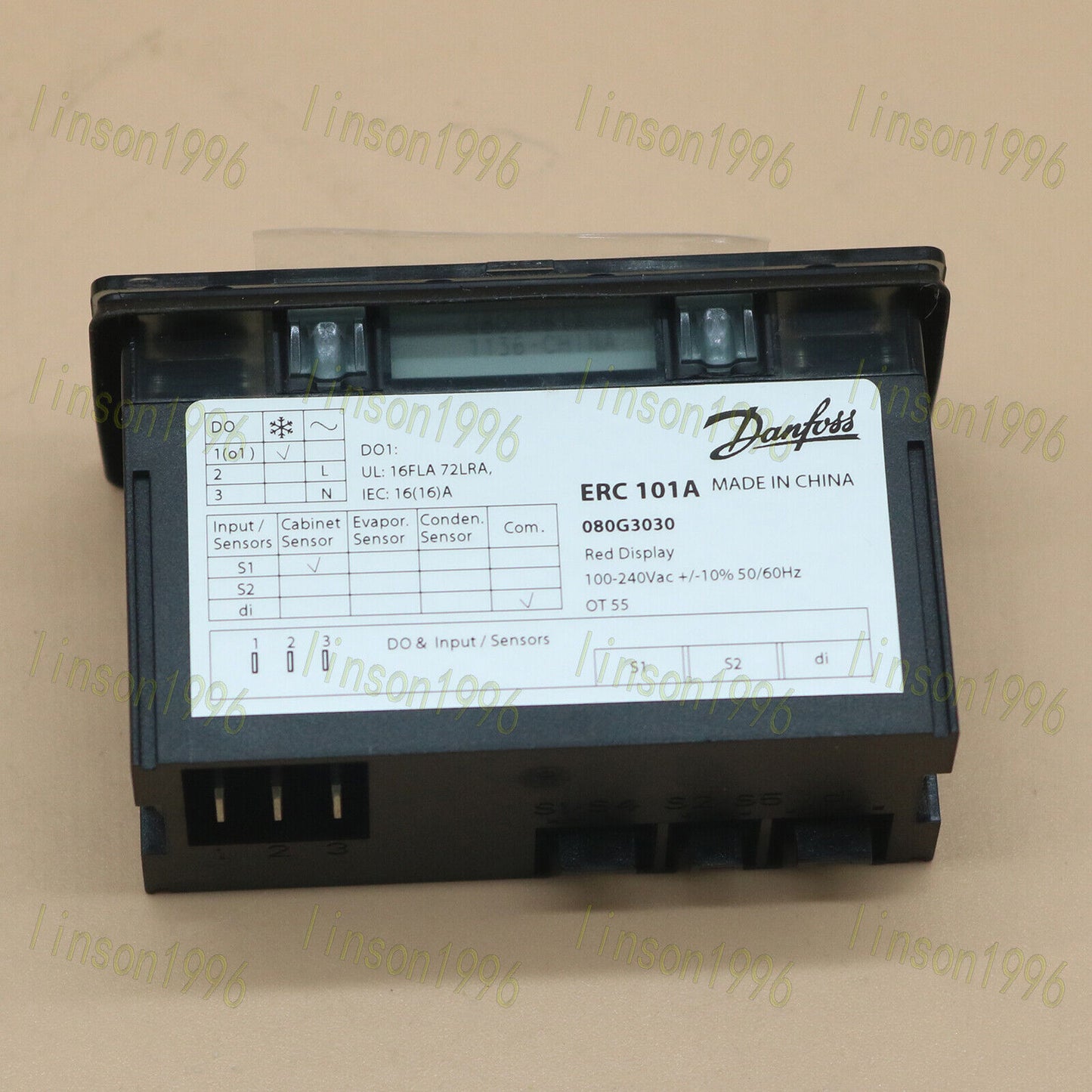 New One - Electronic Control Unit for Danfoss ERC101A 080G3030 - DANFOSS
