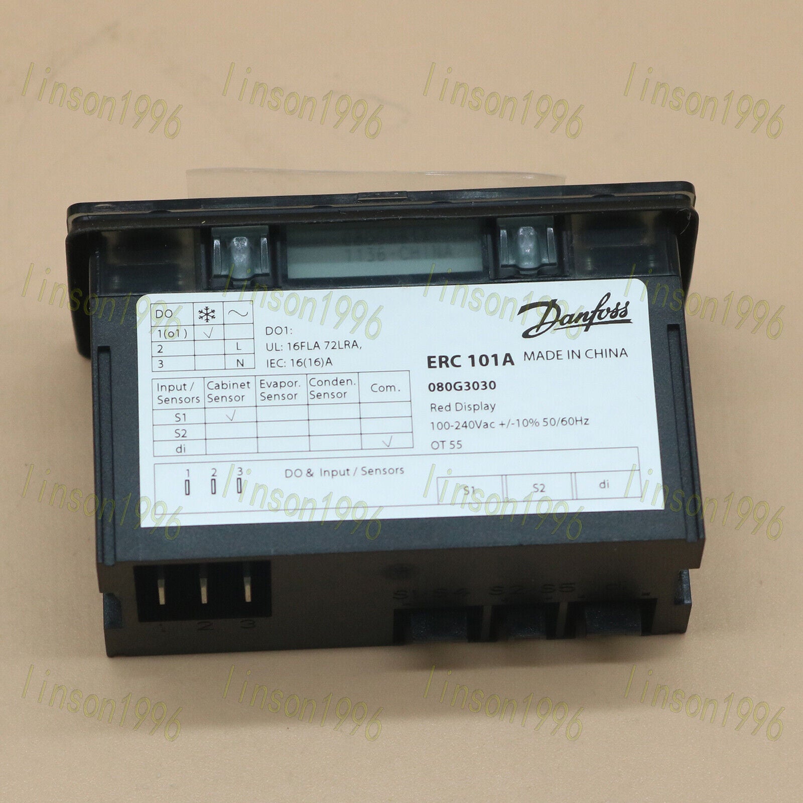 New One - Electronic Control Unit for Danfoss ERC101A 080G3030 - DANFOSS