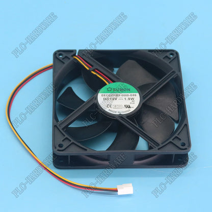 1PC SUNON EEC0251B3-0000-G99 Cooling Fan 12V 1.9W 12cm 3-wire