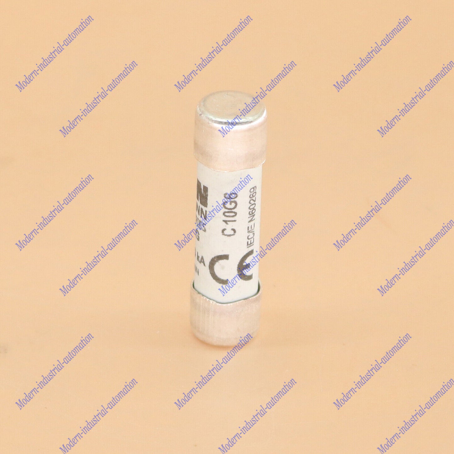 new 10pc eaton Bussmann C10G6 (6Amp) 6A 500Vac Cartridge Fuse 10x38mm - BUSSMANN