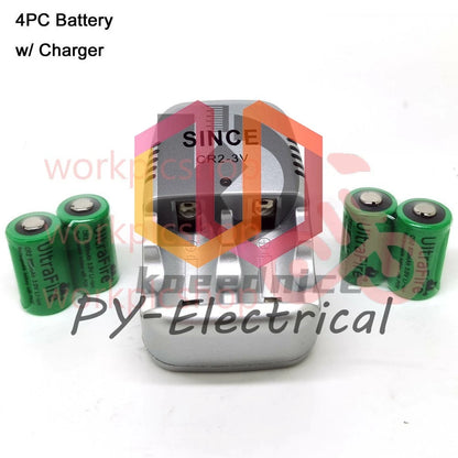 1PC Rechargeable Batteries 15266 15270 / Battery Charger 3V 800mAh CR-2 CR2