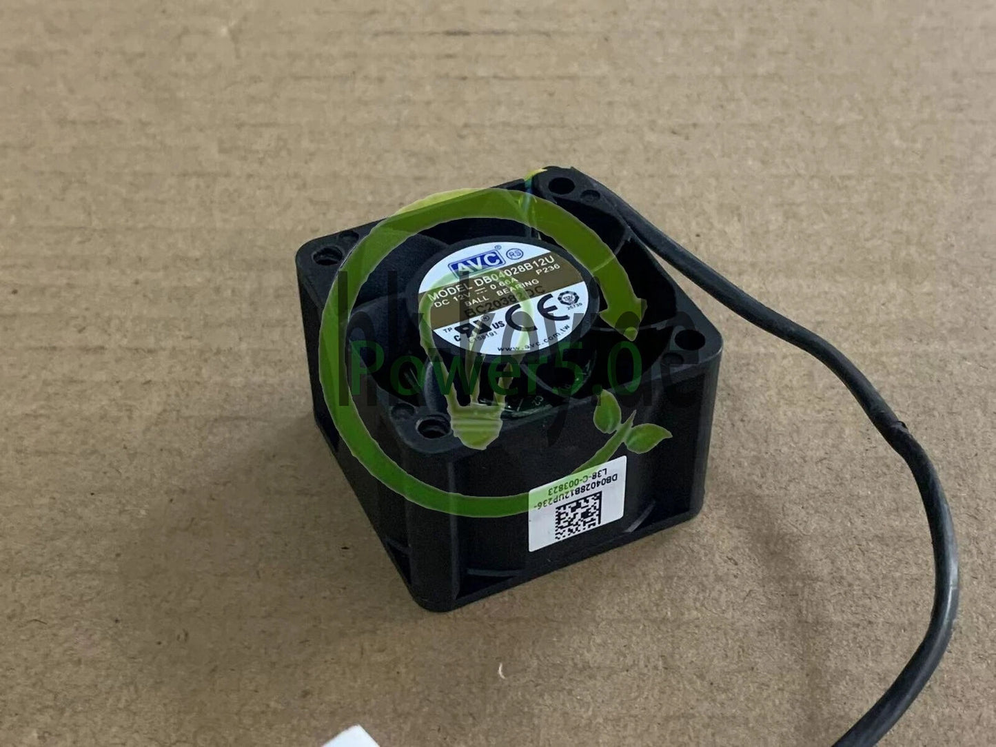 1PC BALL BEARING 12V 0.66A FAN DB04028B12U 4-WIRE 23.8CFM 40x40x28mm~