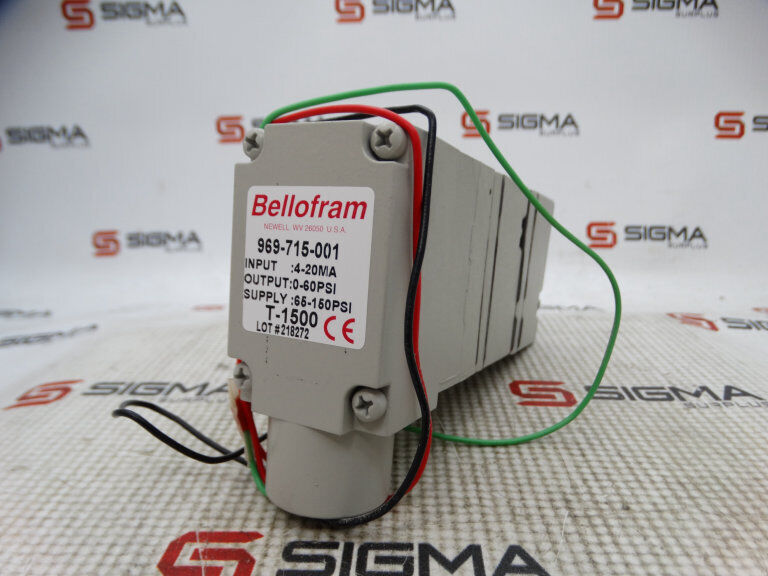 MARSH BELLOFRAM TRANSDUCER 969-715-001 - MARSH BELLOFRAM