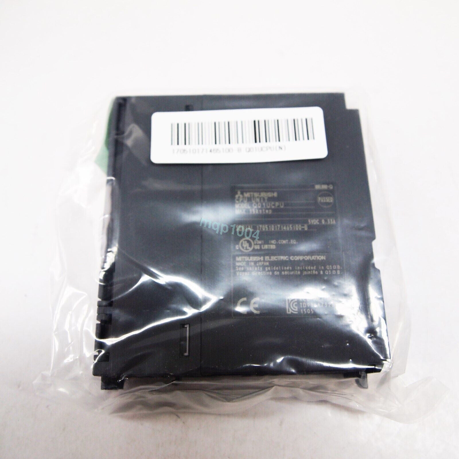 MITSUBISHI Q01UCPU CPU UNIT 1 Year - MITSUBISHI