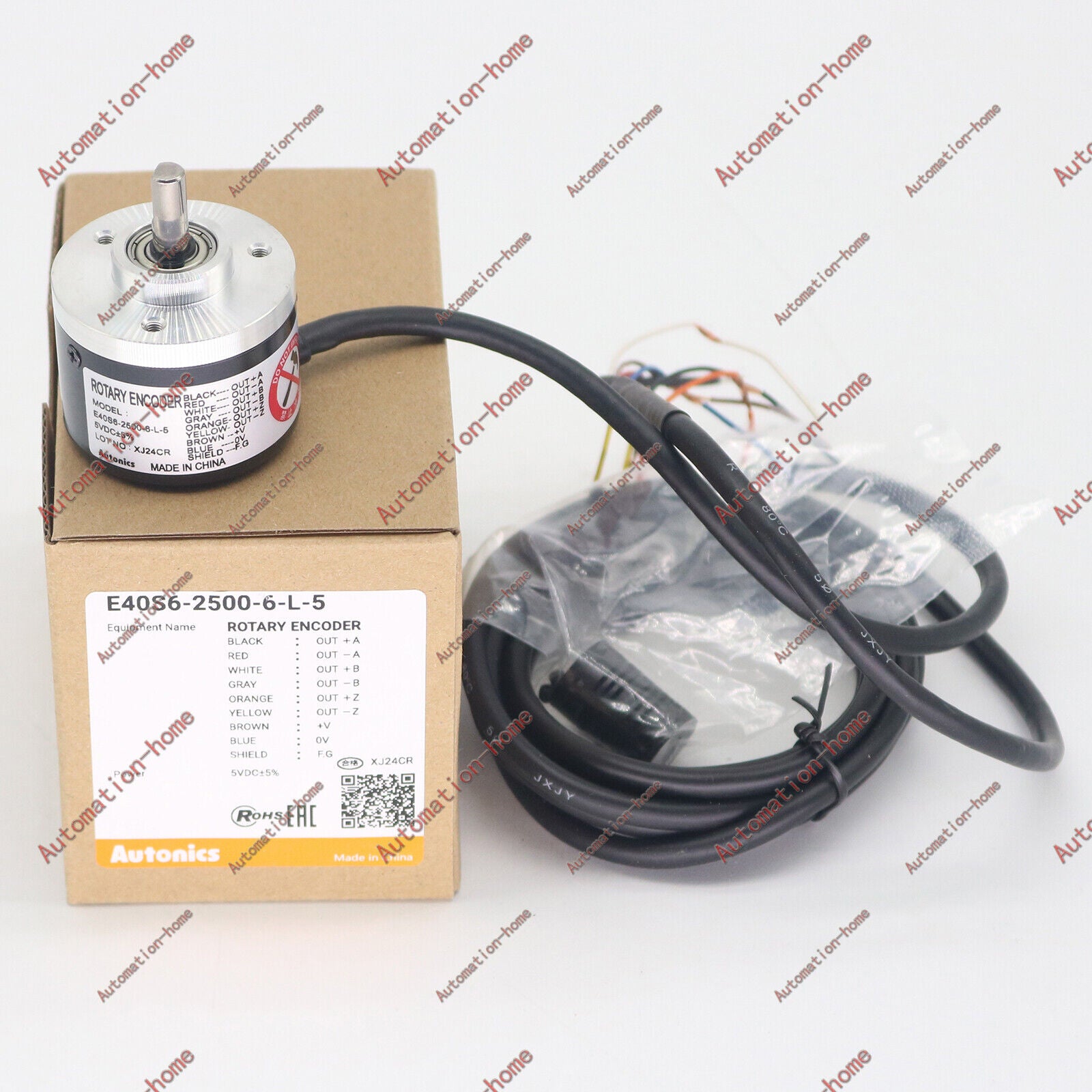 new 1PCS  Autonics E40S6-2500-6-L-5 Rotary Encoder In