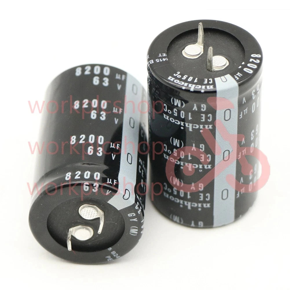 2PCS 8200UF 63V Nichicon 30*50mm Audio Fever HIFI Audio Amplifier Capacitors