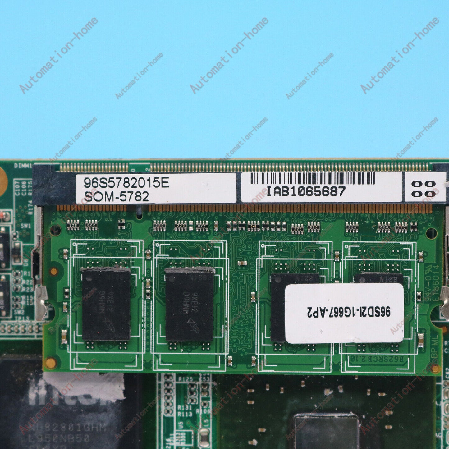 used Advantech SOM-5782 Rev.A1 19C6578202 Industrial Motherboard - ADVANTECH