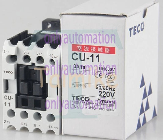 CU-11 CU 11 3A1a 220VAC TECO AC Contactor free shipping
