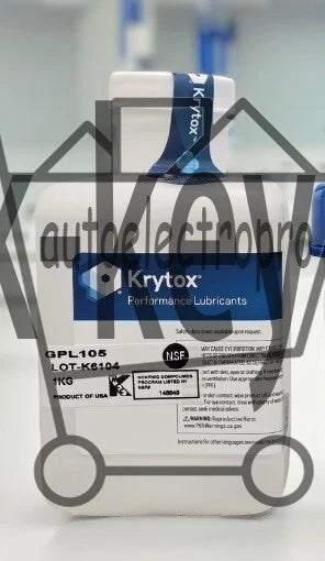 1Pcs Chemours DUPONT Krytox Lubricants GPL105 1Kg (2.2 LB) IN BOX free ship
