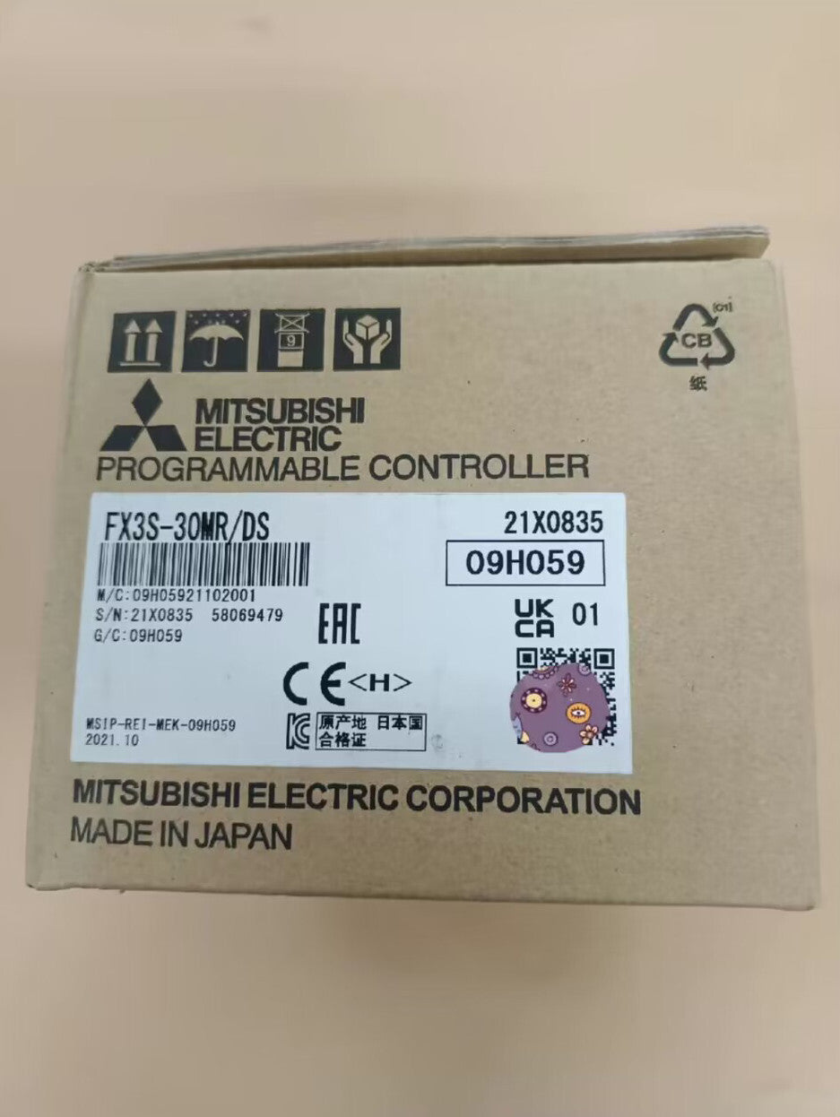 1PC Mitsubishi PLC FX3S-30MR/DS In Box Free Ship