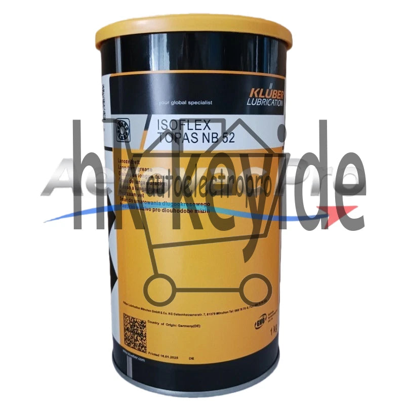 KLUBER Lubrication ISOFLEX TOPAS NB 52 Grease 1KG ( 35.3 OZ) SAFE RELIABLE