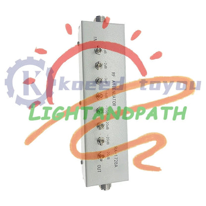 1Pcs 0 - 82DB VARIABLE/ STEP ATTENUATOR 50 OHM for Radio Transmitter~