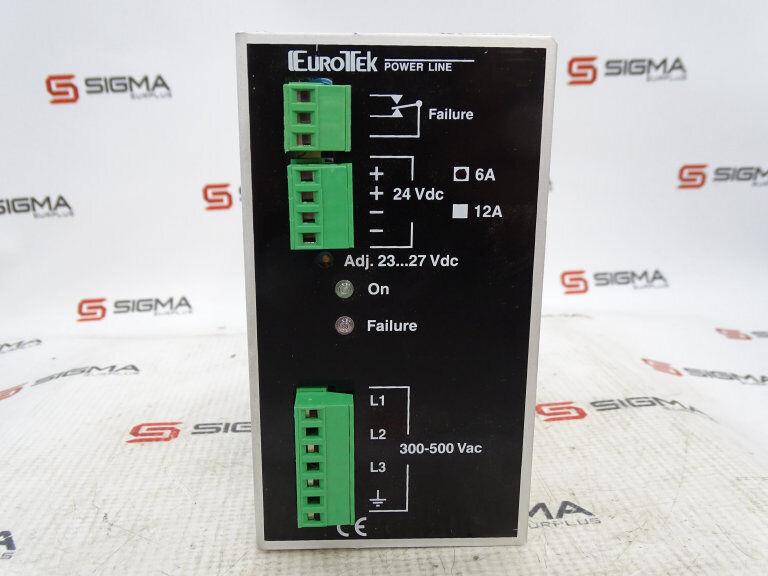 EUROTEK ET-SW/300 24V 6A Power Supply - EUROTEK