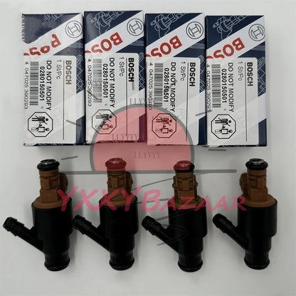 4x OEM Bosch Fuel Injectors 0280150501 for 94 - 99 BMW 318i 318ti 318is Z3 l4 CA