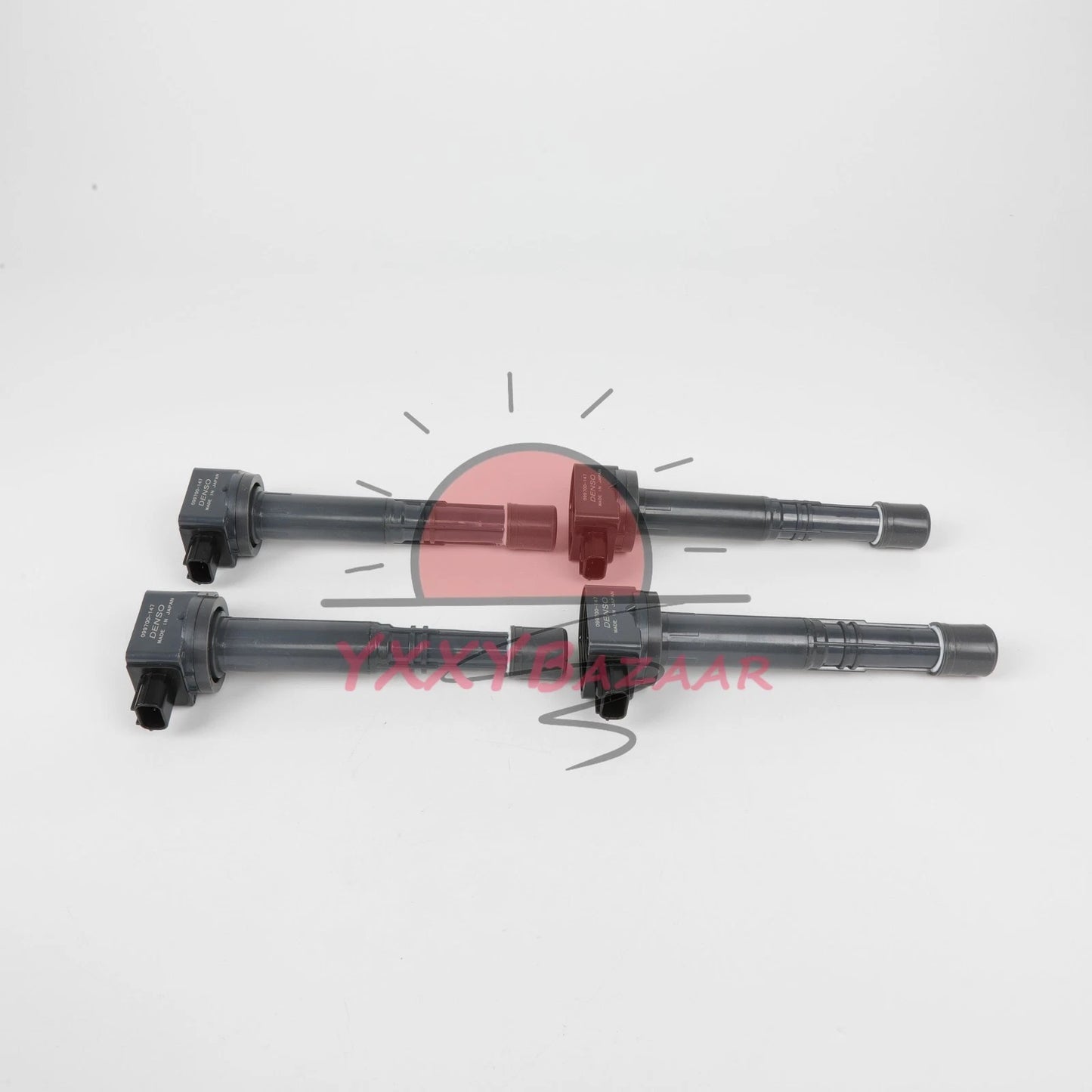 4pcs Denso Ignition Coils 673-2313 For Honda Accord CRV Acura 2.4L 30520-R40-007