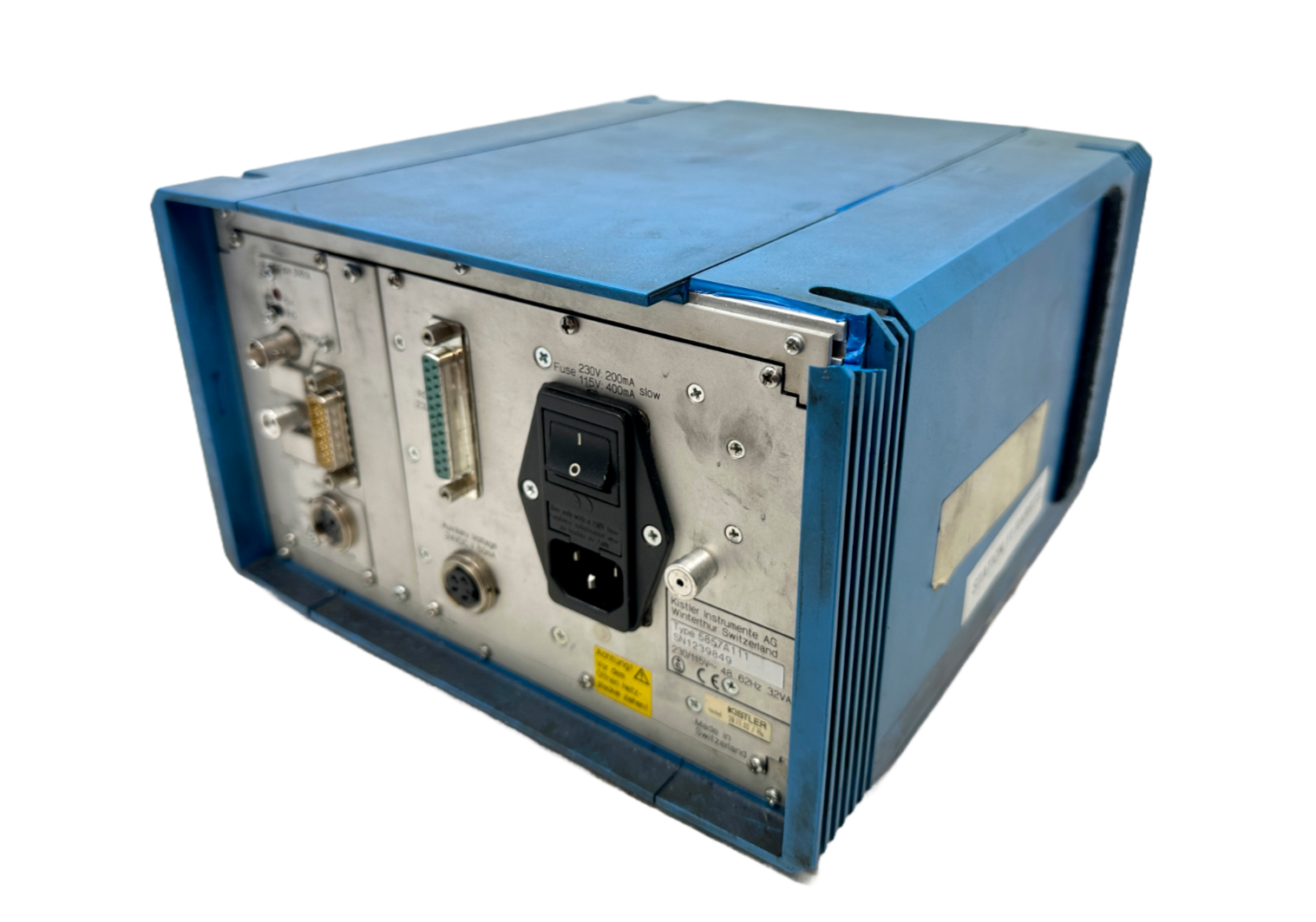 used Kistler 5857A111 Control Monitor *Cracked Housing* - KISTLER