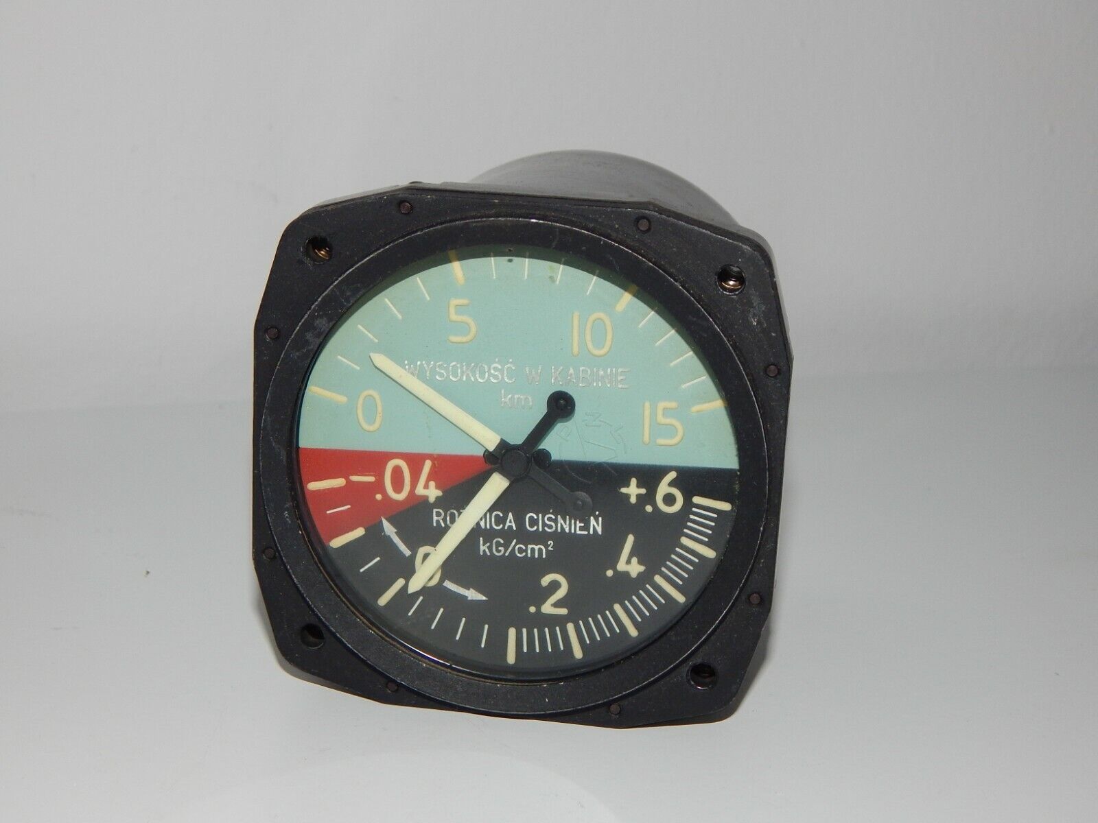MiG Cabin Pressure Indicator UWPD-15 Cockpit MiG-21 MiG-17 - UWP