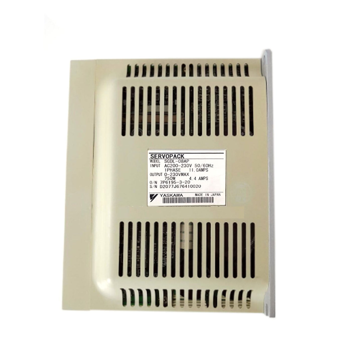 Yaskawa SGDL-08AP AC Servo Drive | High Performance AC Servo Motor Controller | Yaskawa Yaskawa SGDL-08AP - YASKAWA