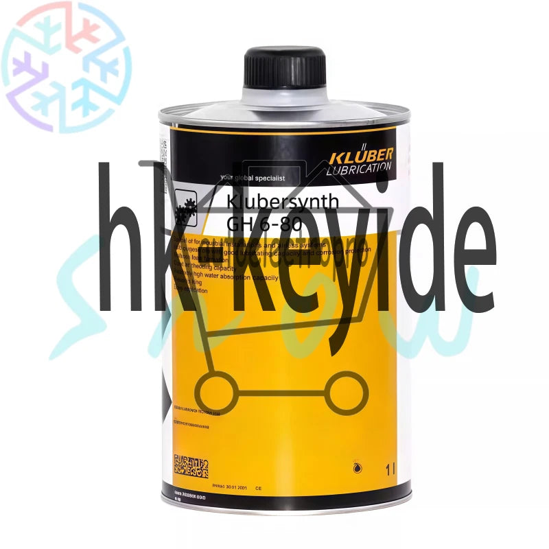 1Pcs KLUBER Lubrication Klubersynth GH 6-80 1L ( 1000ml) HIGH QUALITYping