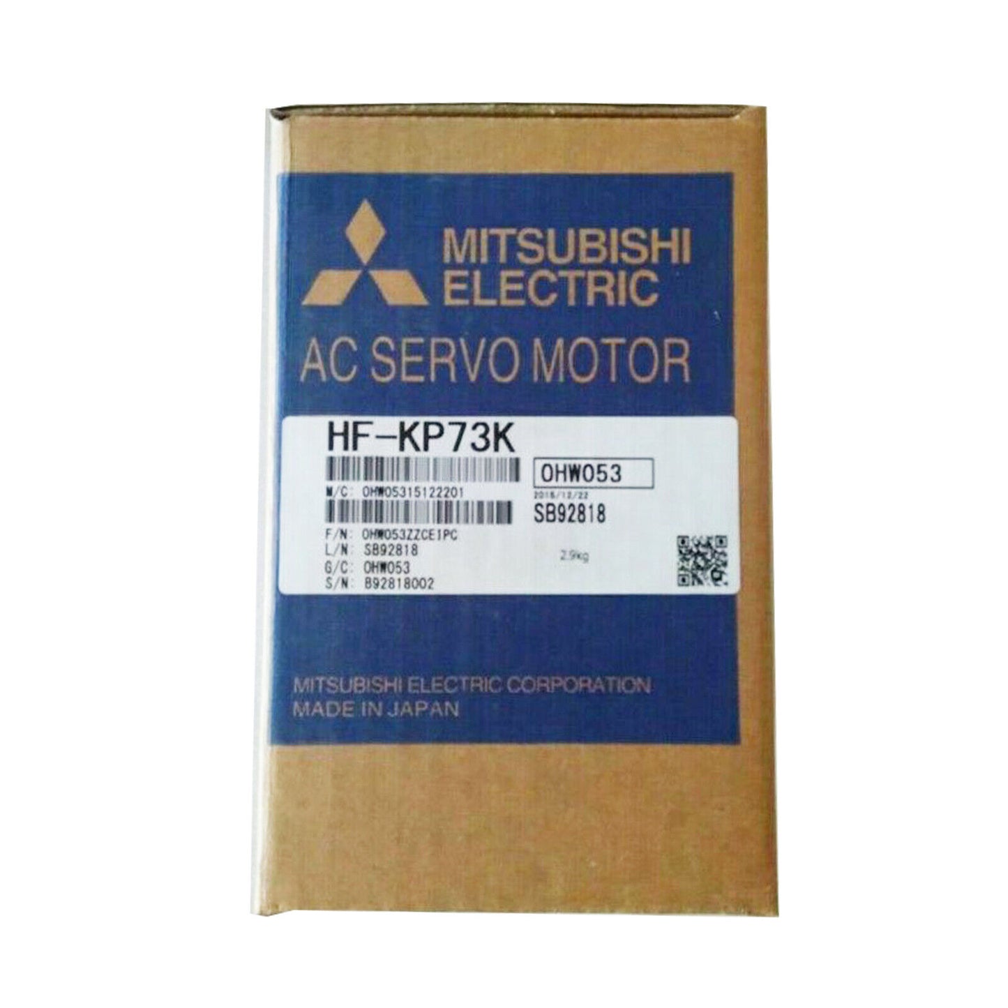 MITSUBISHI HF-KP73K Servo Motor – High Performance - MITSUBISHI
