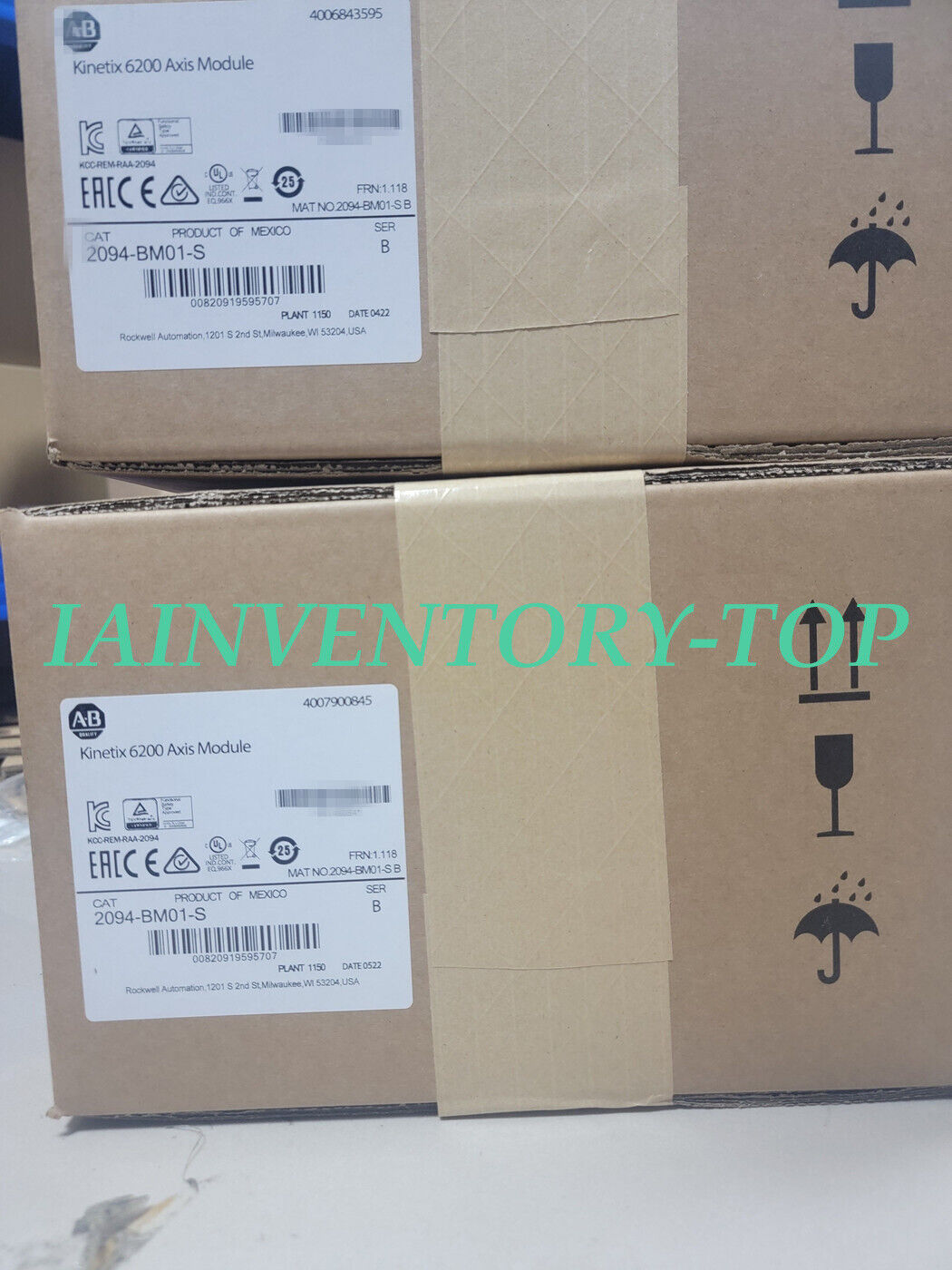 Allen Bradley 2094-BM01-S 2 Year 6000/6200 Axis - ALLEN BRADLEY