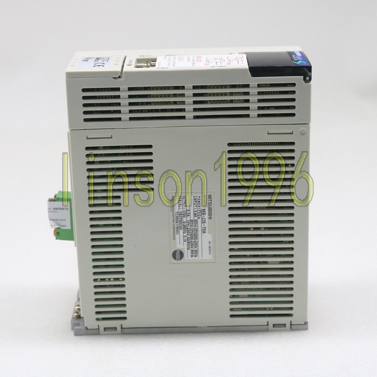Mitsubishi MR-J2S-70A Servo Amplifier Amplifier/Servo Drive, 1-Year Warranty - MITSUBISHI